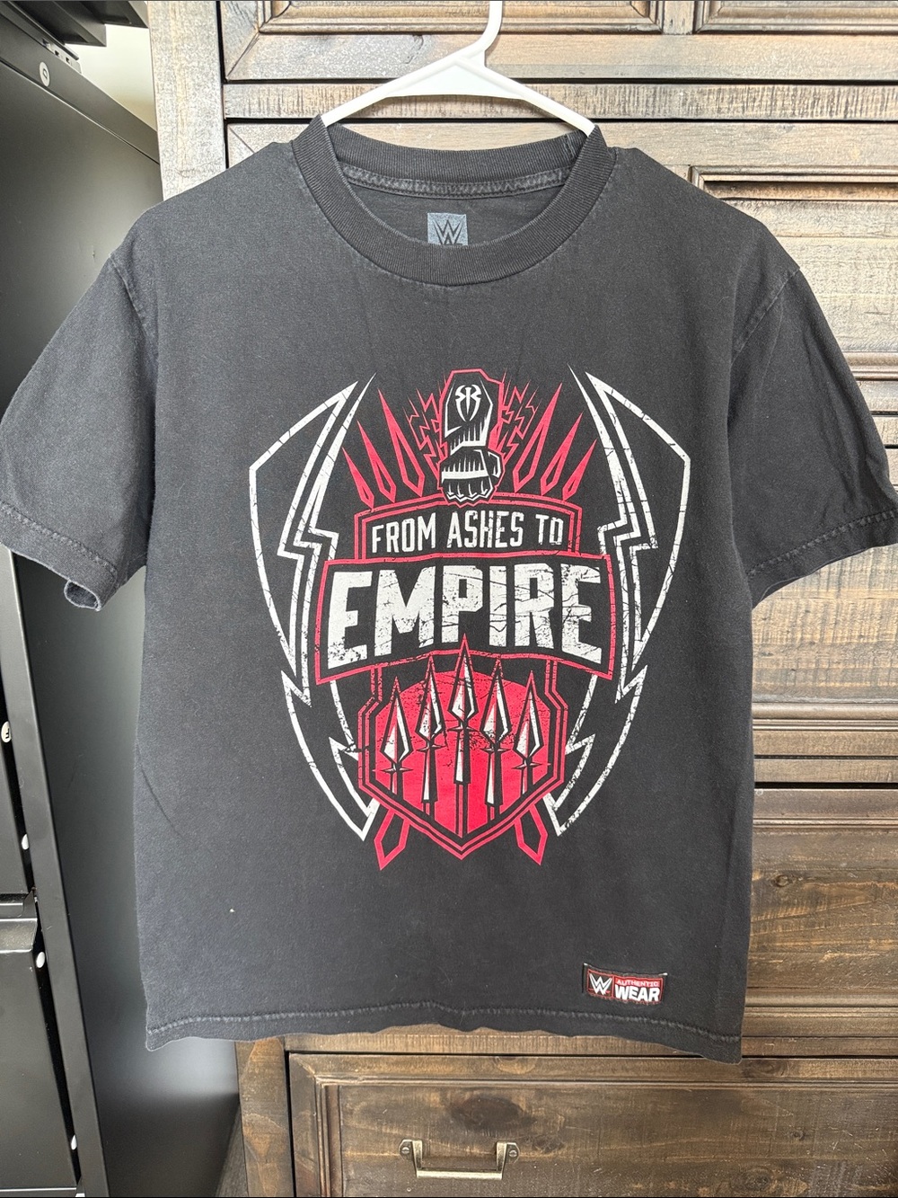 WWE Roman Reigns From Ashes to Empire T-Shirt Men’s Medium